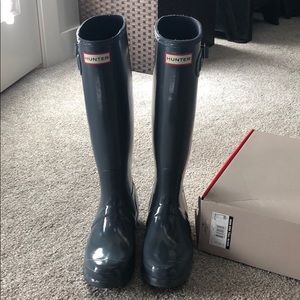 Hunter boots- women’s original Tall gloss